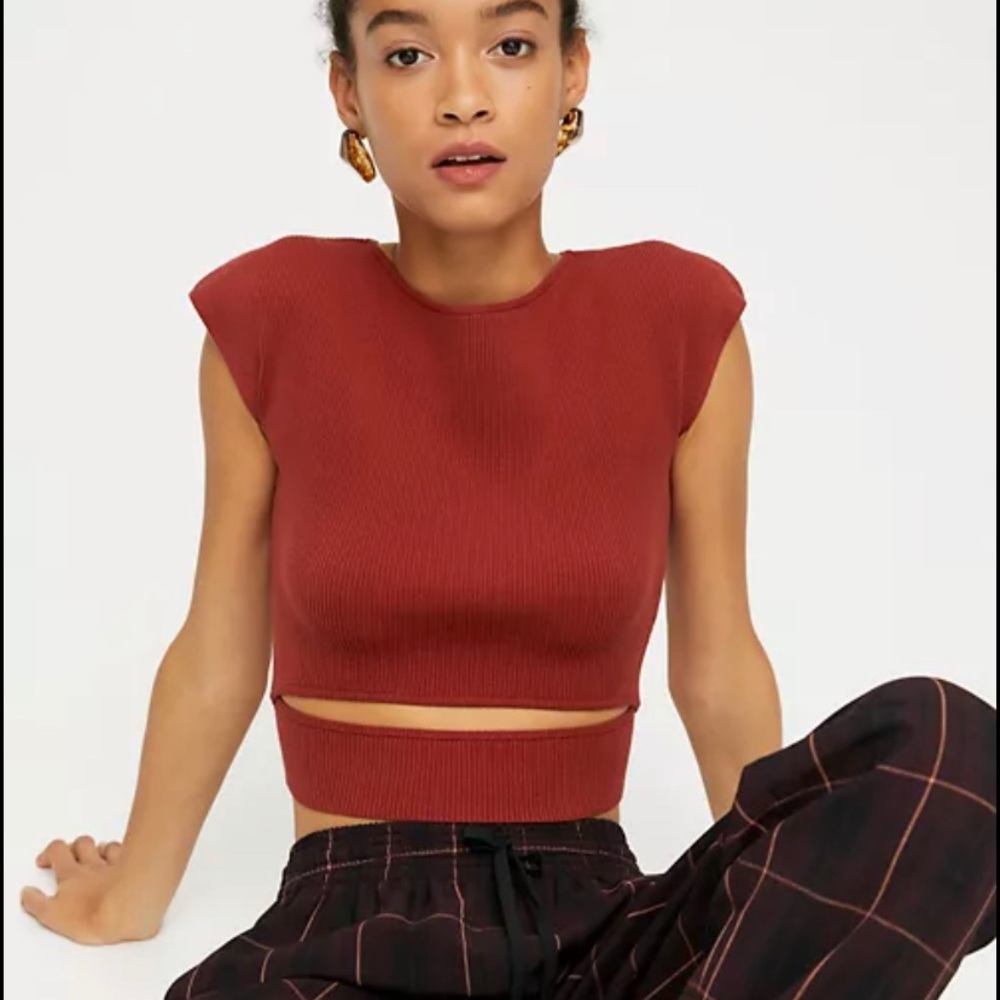 Aritzia | Wilfred Cut out knit top